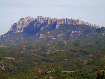 Geo, Catalua, Fsica, Relieve, Mont Serrat, Barcelona