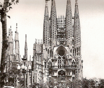 Geo, Catalua, Humana, Poblamiento, La Sagrada Familia, Barcelona, finales del XIX