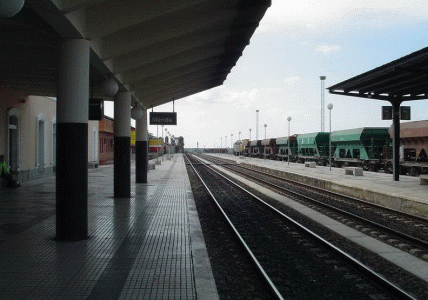 Geo, EXtremadura, Econmica, Comunicaciones, Estacin de Trenes, Mrida, Badajoz