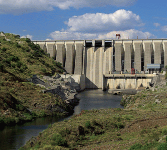 Geo, Extremadura,Econmica, Industria, Enega, Hidroelctrica, Central de Almendralejo, Gadajoz