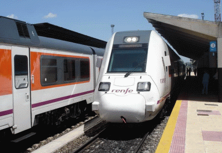 Geo, Extremadura, Econmica, Transportes, Tren