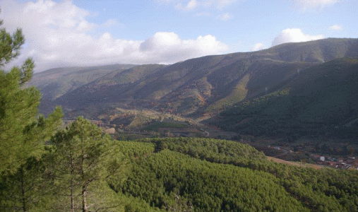 Geo, Extremadura, Fsica, Relieve, TERCIARIO, Sierra de Gata, Sistema Central, Cceres