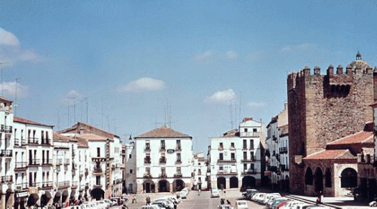Geo, Extremadura, Humana, Poblamiento, Plaza Mayor, Cceres
