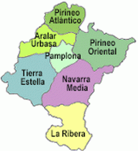 Geo, Navarra, Cartografia, Divisin Administrativa