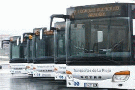 Geo, Rioja, Econmica, Transportes, Autobuses urbanos