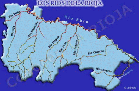 Geo, Rioja, Hidrologa, Ros Mapa