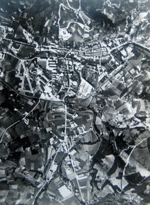 Azpeitia, Vista area 1965