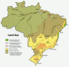 Economica Actividad Mapa Brasil
