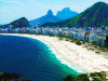 Economica Sector Terciario Turismo Copacabana Brasil