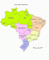 Fisica Vegetacion mapa Biomas Brasil
