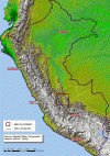Fisica Relieve Mapa Peru