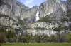 Fisica Hidrografia Cascada de Yosemite Reflejo del Sol en el Agua California USA