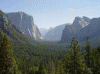 Fisica Relieve Rocosas Parque Nacional del Valle de Yosemite California USA