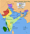 Fisica Clima Mapa India