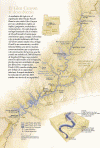 Fisica Glen Canyon Utah mapa