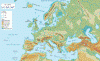 Fisica Relieve Europa Mapa Alemania