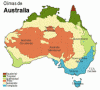 Fsica, Clima, Climas, Mapa, Australia