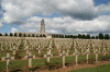 Hist XX I Guerra Mundial Cementerio con soldados franceses y alemanes en Verdun 1916