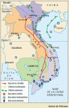 Hist XX Vietnam Guerra Mapa 1955-1975