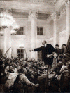 Hist XX Lenin o Vladimir Ilich Ulianov 1870 a 1924  Mitin Politico ante los Revolucionarios URRSS