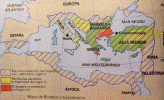 Bizancio VI  Expansion mapa