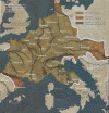 Hist Mapa VIII-IX Imperio de Carlomagno
