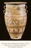 Prehistoria Ceramica III a II Urna Archena Murcia M d Arqueologia de Catalunya Barcelona Espaa